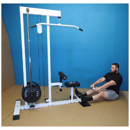 TDS Fitness Super Lat & Row Machine C-4650-W