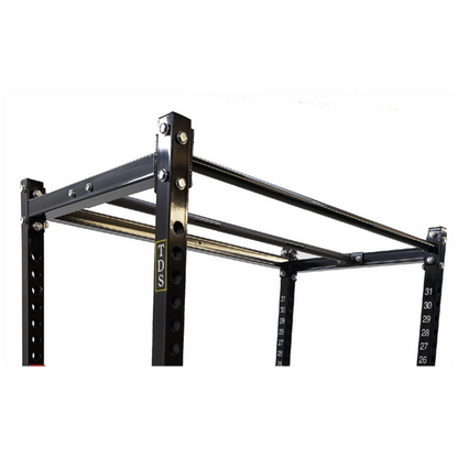TDS Power Rack Black with 2 Pull-Up Bars & Band Holders TDS-92680-B