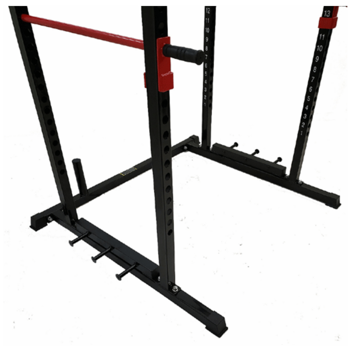 TDS Power Rack Black with 2 Pull-Up Bars & Band Holders TDS-92680-B
