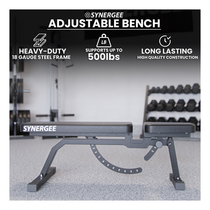 Synergee Adjustable Incline Bench
