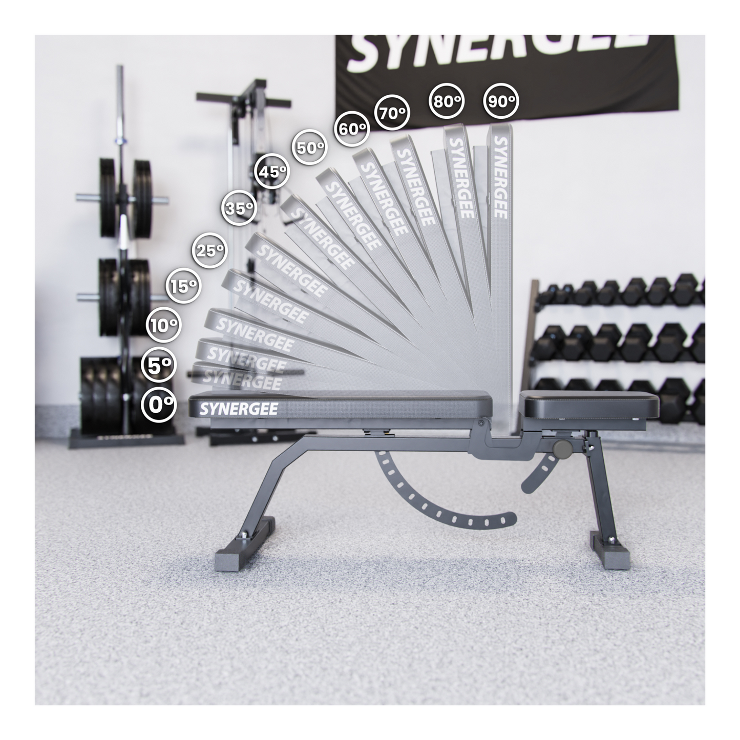 Synergee Adjustable Incline Bench