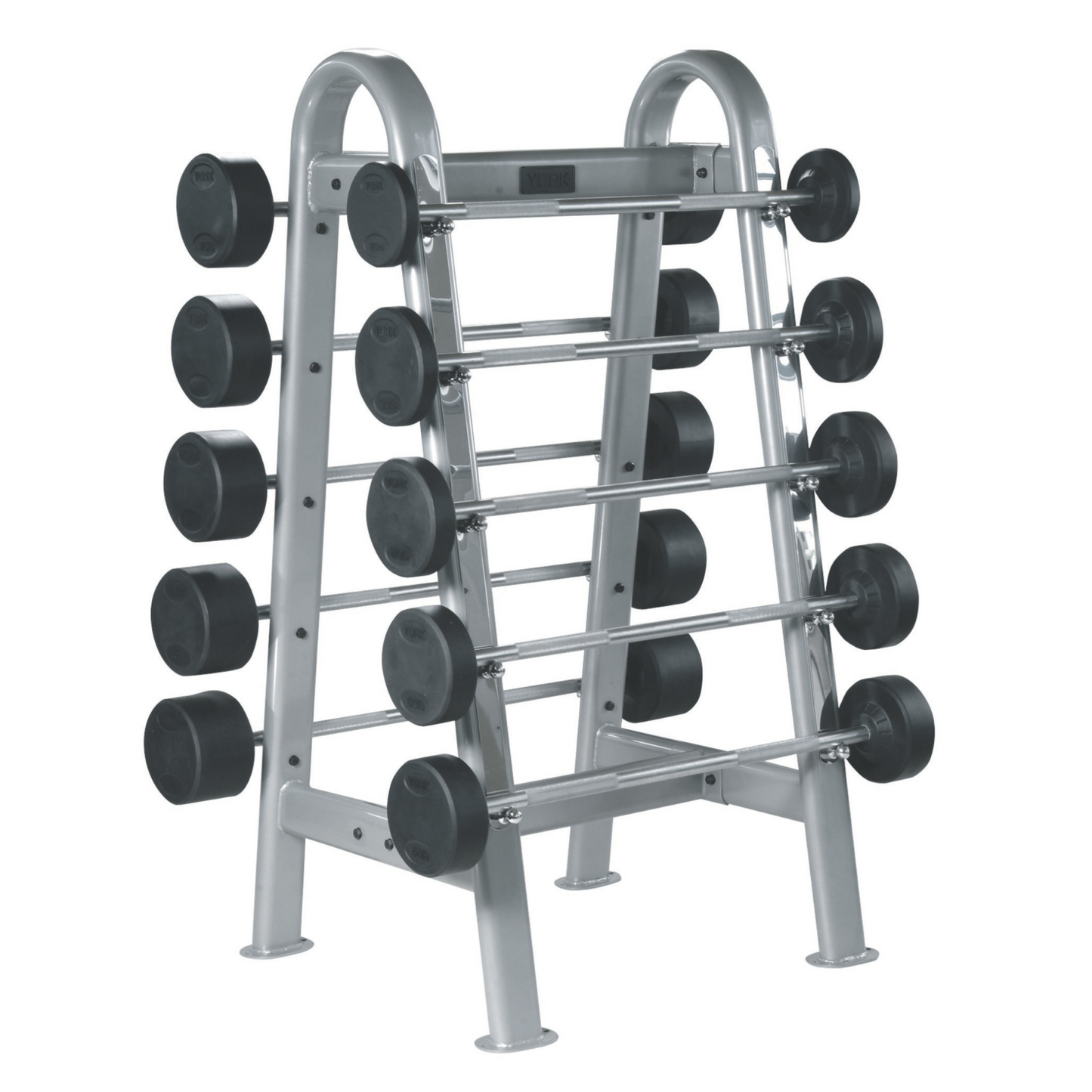 York Barbell ETS Fixed Straight and Curl Barbell Rack