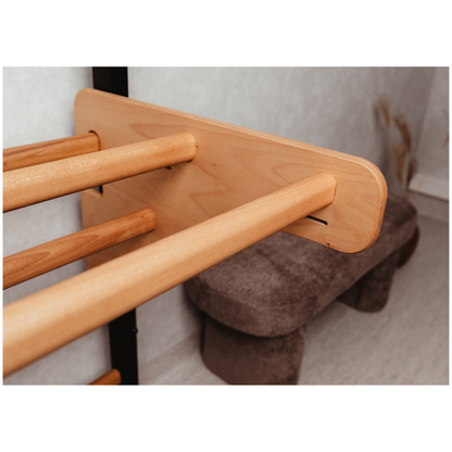 BenchK 211B + A076 Swedish Ladder For Kids with Gymnastic Accessories