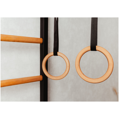 BenchK 211B + A076 Swedish Ladder For Kids with Gymnastic Accessories