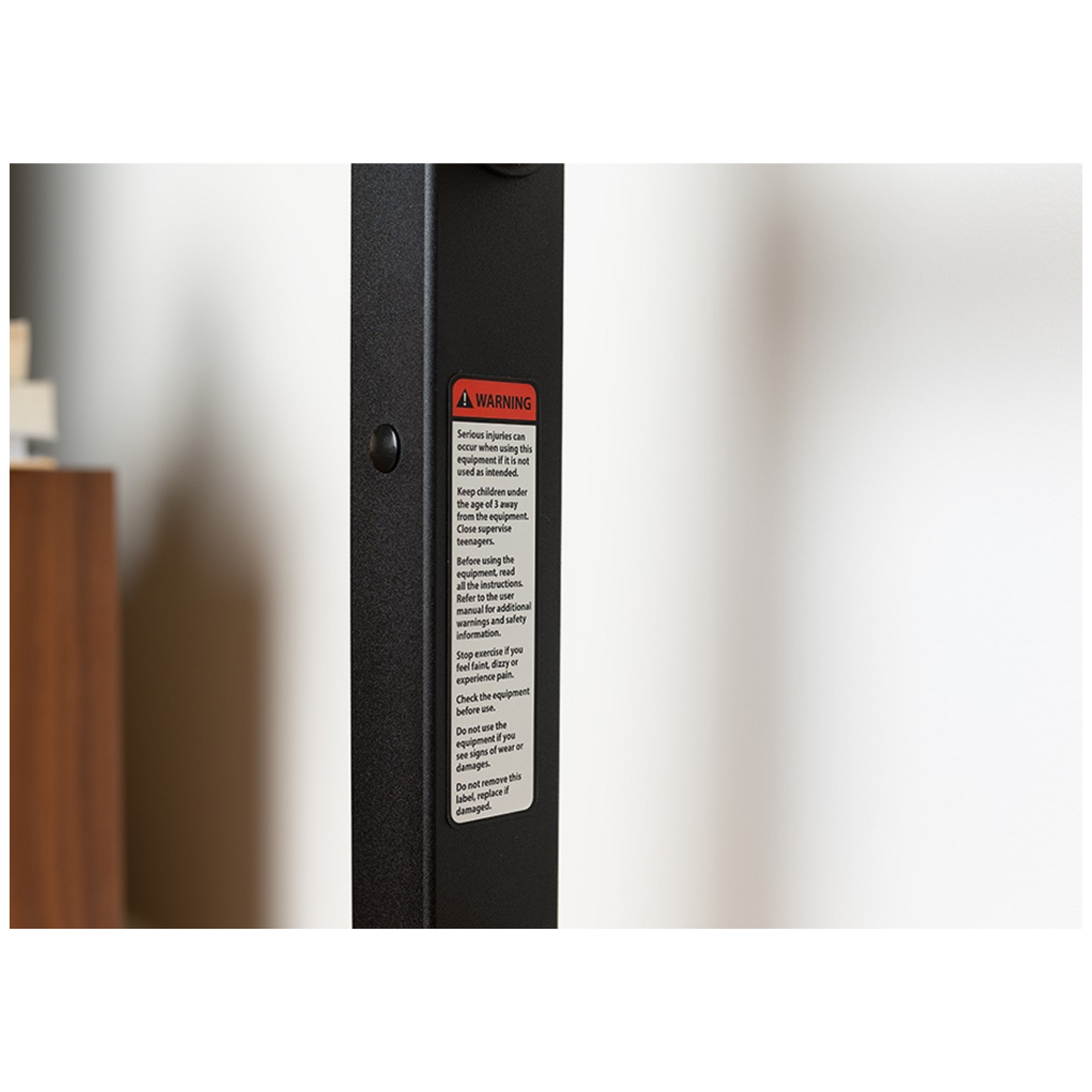 BenchK 221B Wall Bars with Fixed Steel 6 Grip Pull-Up Bar