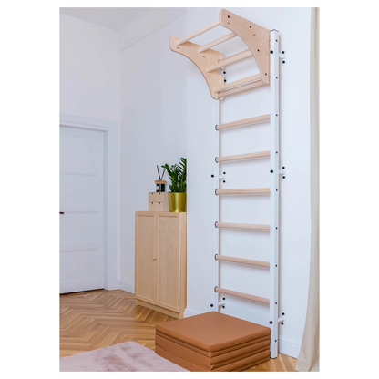 BenchK 711W Wall Bars with Wooden Pull-Up Bar