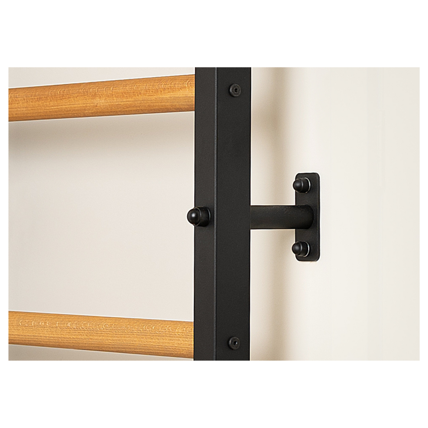 BenchK 711B + A076 Wall Bars with Wooden Pull-Up Bar & Accessories