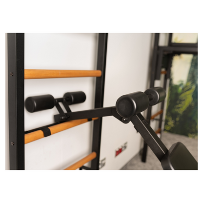 BenchK 733B Wall Bars for Home Gym and Personal Studio