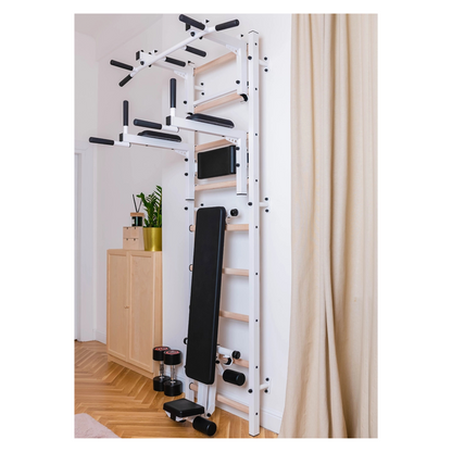 BenchK 733W Wall Bars for Home Gym and Personal Studio