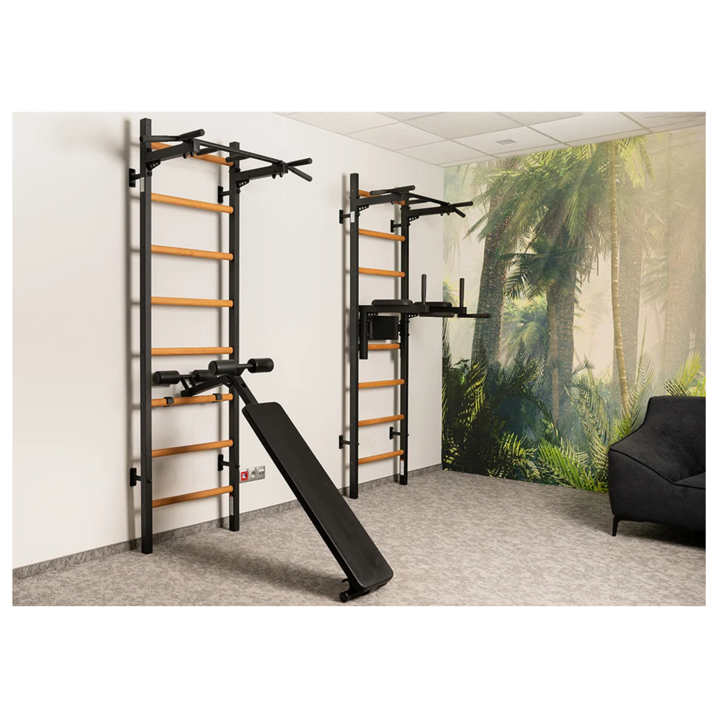 BenchK B1B Workout Bench Black