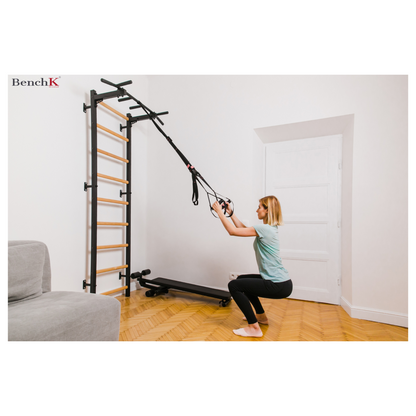 BenchK PB2B Steel Pull-Up Bar Black