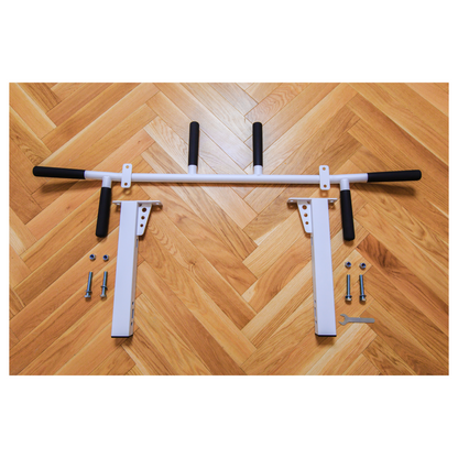 BenchK PB2W Steel Pull-Up Bar White