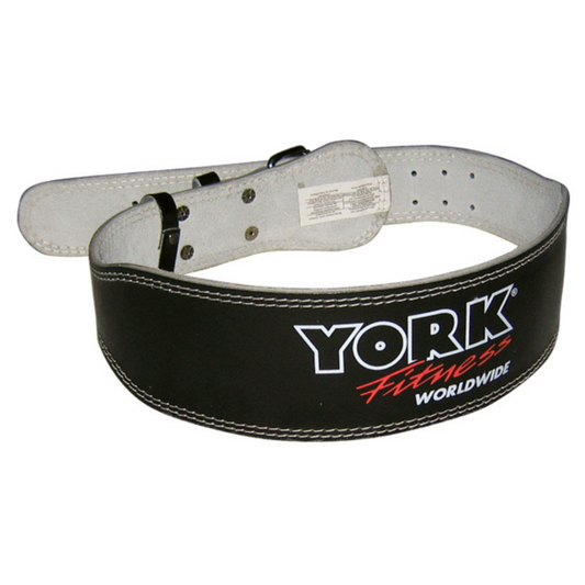 York 4" Padded Weight Lifting Belt