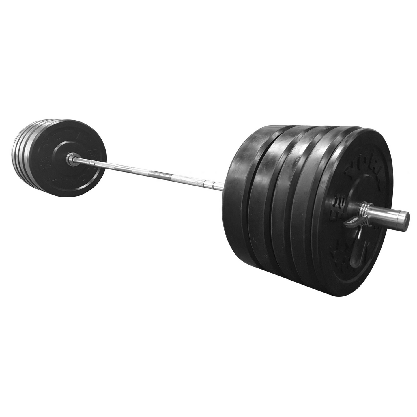 York Barbell Rubber Training Bumper Plate Set