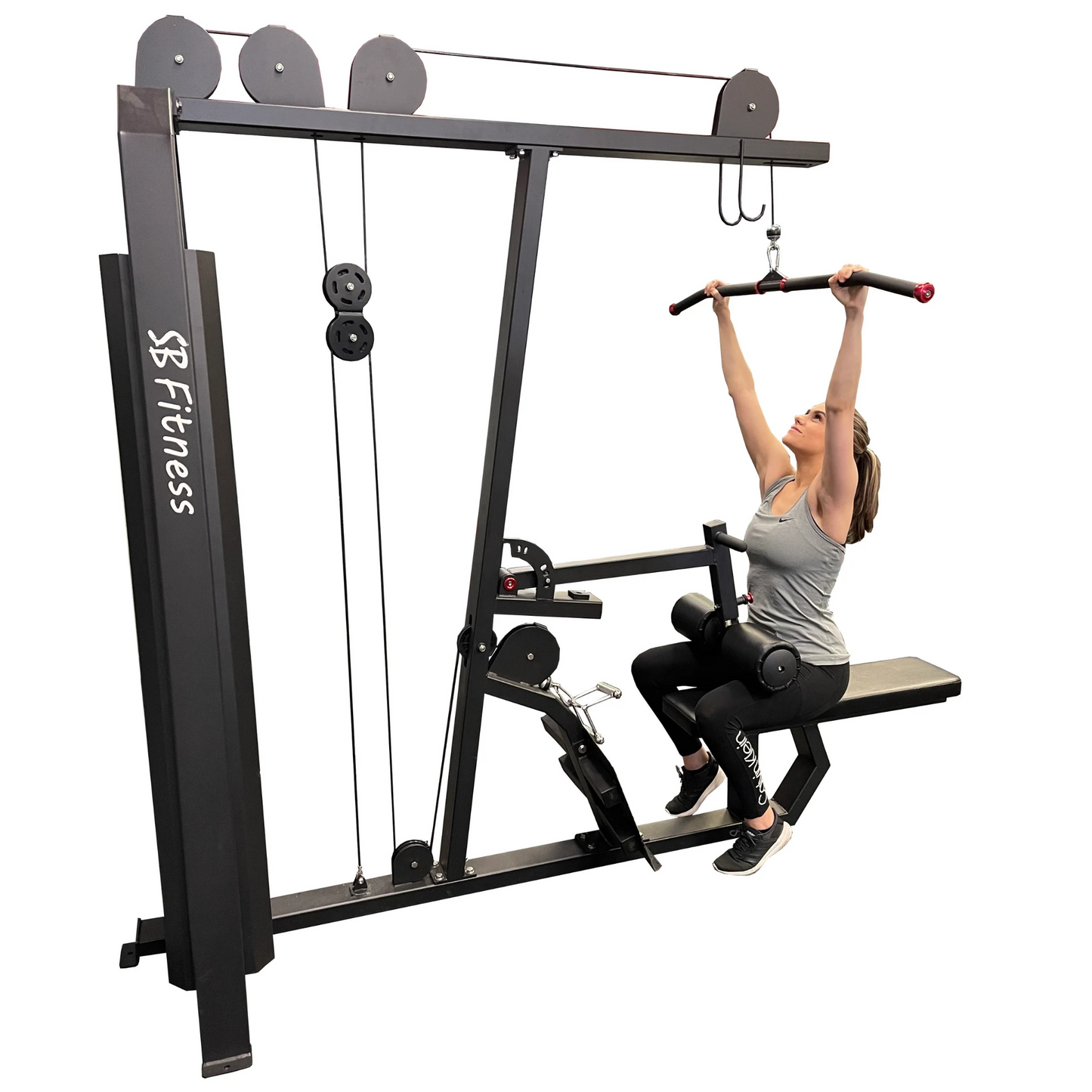 SB Fitness Commercial Lat Pulldown & Low Row Combo LPLR200S