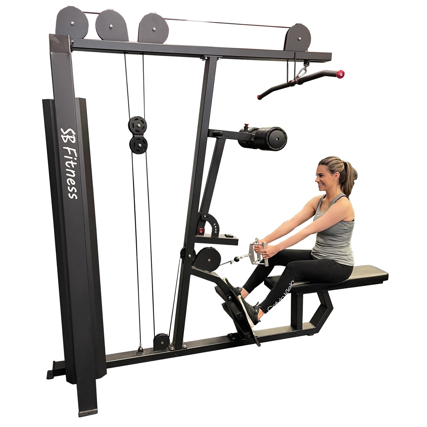 SB Fitness Commercial Lat Pulldown & Low Row Combo LPLR200S