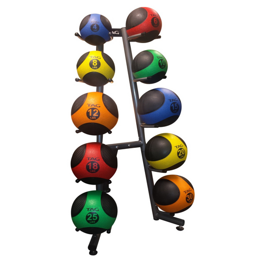 TAG Fitness Med Ball Rack 10-Ball