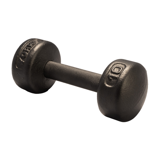 York Barbell Legacy Solid Round Dumbbell Set