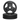 TAG Fitness Tri-Grip Rubber Plate 255 lb Set