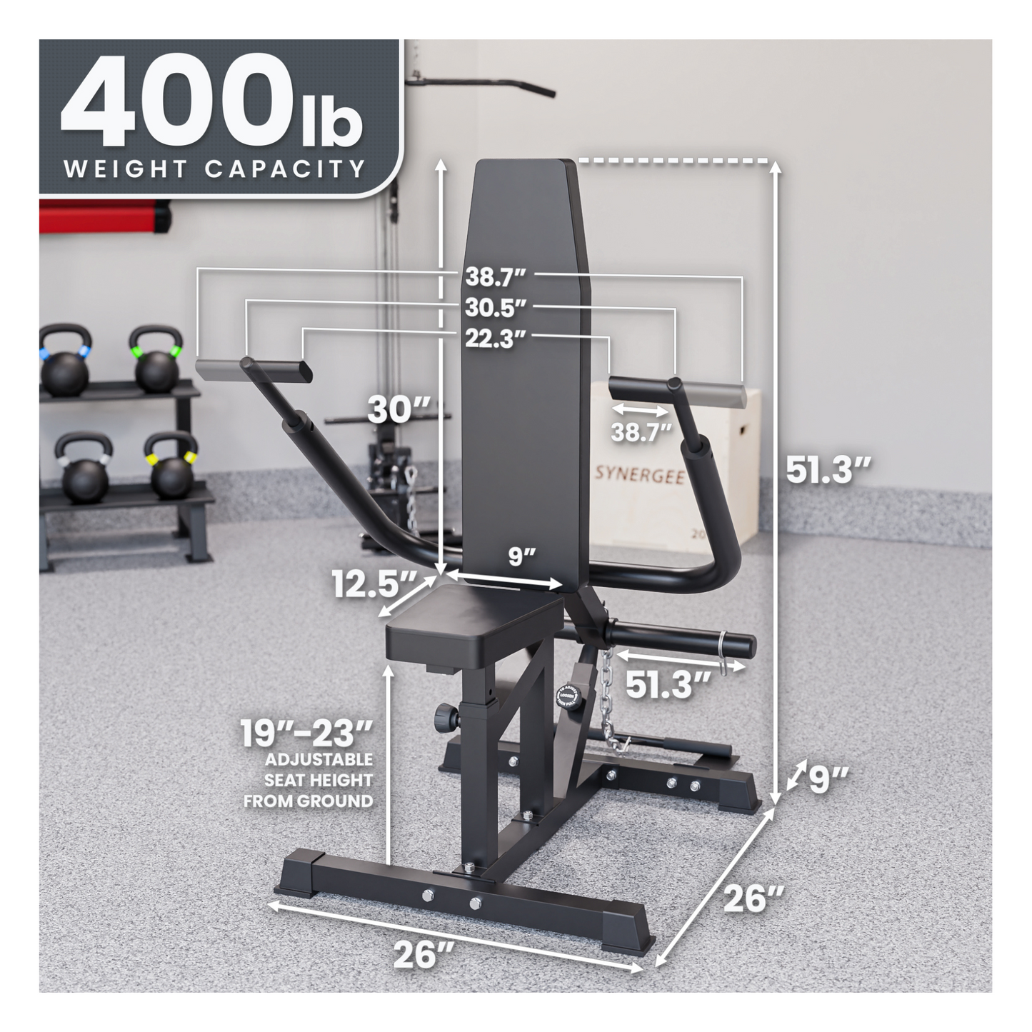 Synergee Seated Dip Machine