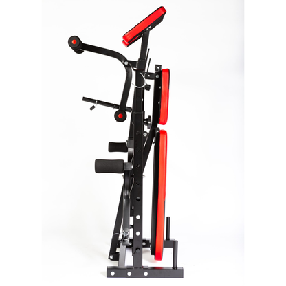 York Aspire 220 Folding Bench with Arm Curl, Leg Curl & Butterfly