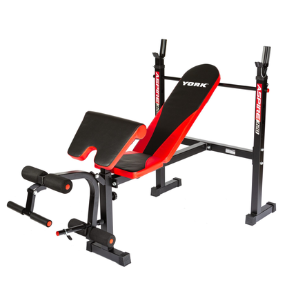 York Aspire 320 Multi Purpose Flat to Incline Bench with Arm & Leg Curl