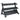 TAG Fitness Hex 3-Tier Flat Tray Dumbbell Rack