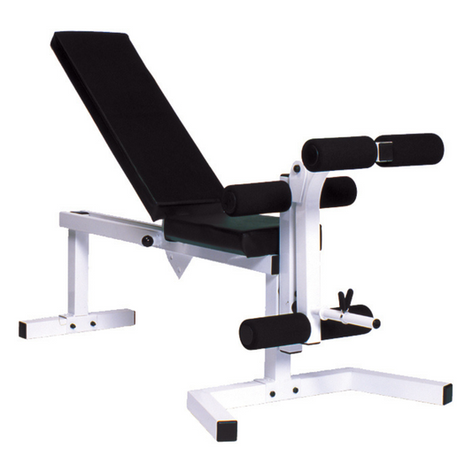 York Barbell Pro Series 210 Adjustable Bench with Leg Extension & Curl