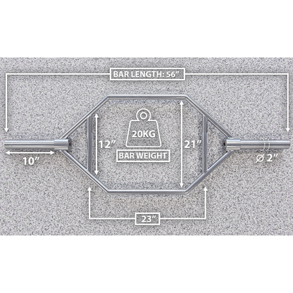 Synergee Hex Trap Bar 20 kg