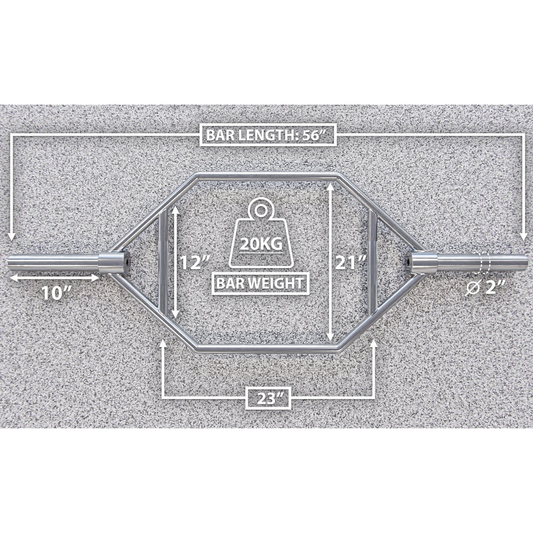 Synergee Hex Trap Bar 20 kg