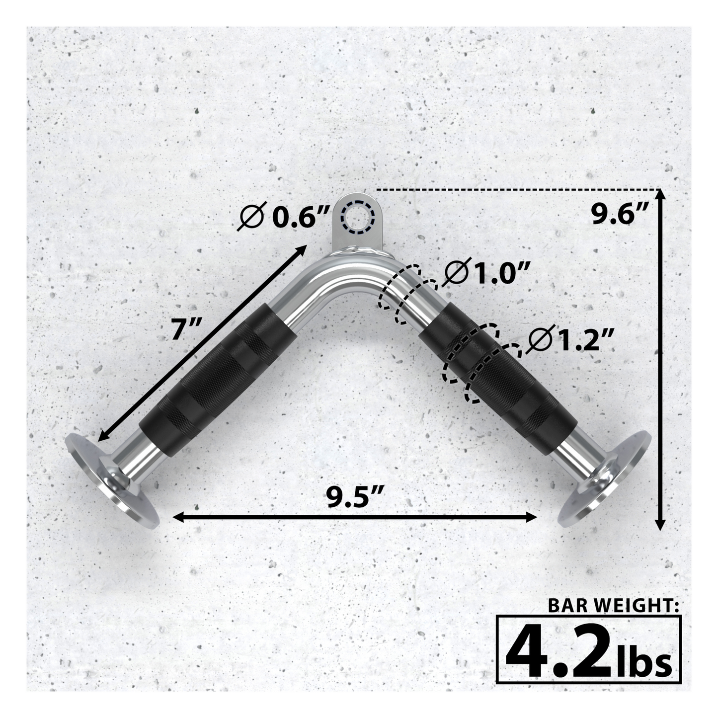 Synergee V-Shaped Bar Cable Attachment