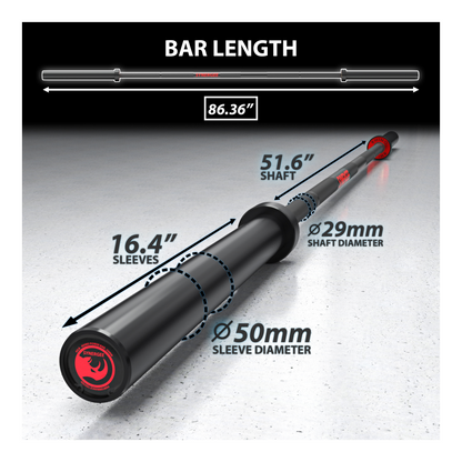 Synergee Rhino Powerlifting Barbell