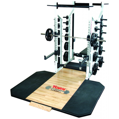 York Barbell STS Double Half Rack