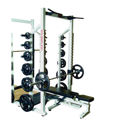 York Barbell STS Double Half Rack
