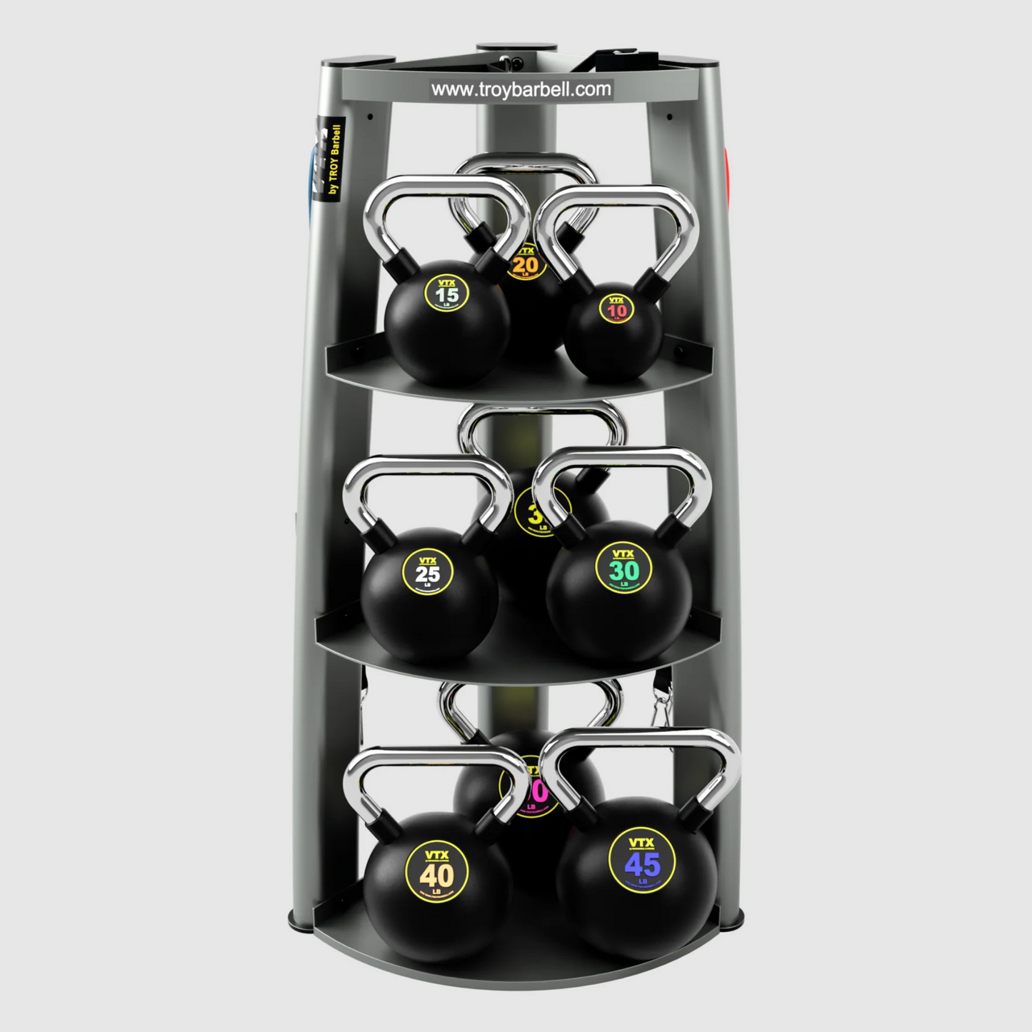 Troy VTX Vertical Kettlebell & Accessory Rack