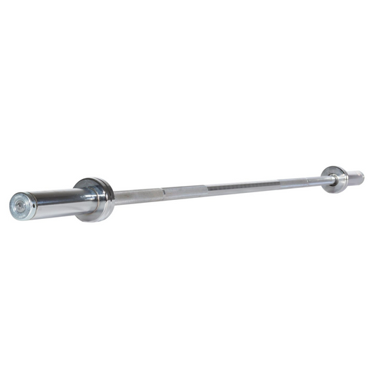 York Barbell 6' International Chrome Olympic Bar