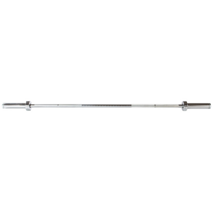 York Barbell 6' International Chrome Olympic Bar