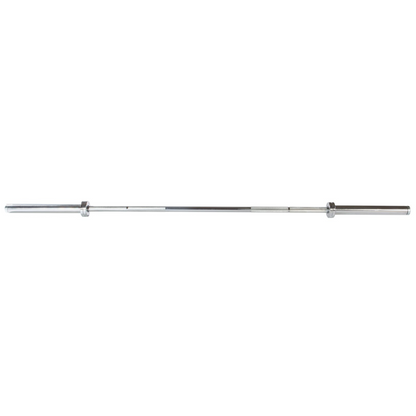 York Barbell 7' International Chrome 1500 lb Olympic Bar 30 mm
