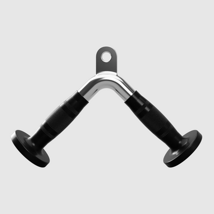 Troy Tricep Press Down V-Bar with Rubber Grips
