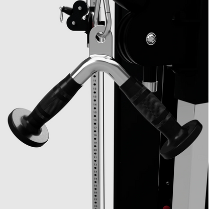 Troy Tricep Press Down V-Bar with Rubber Grips