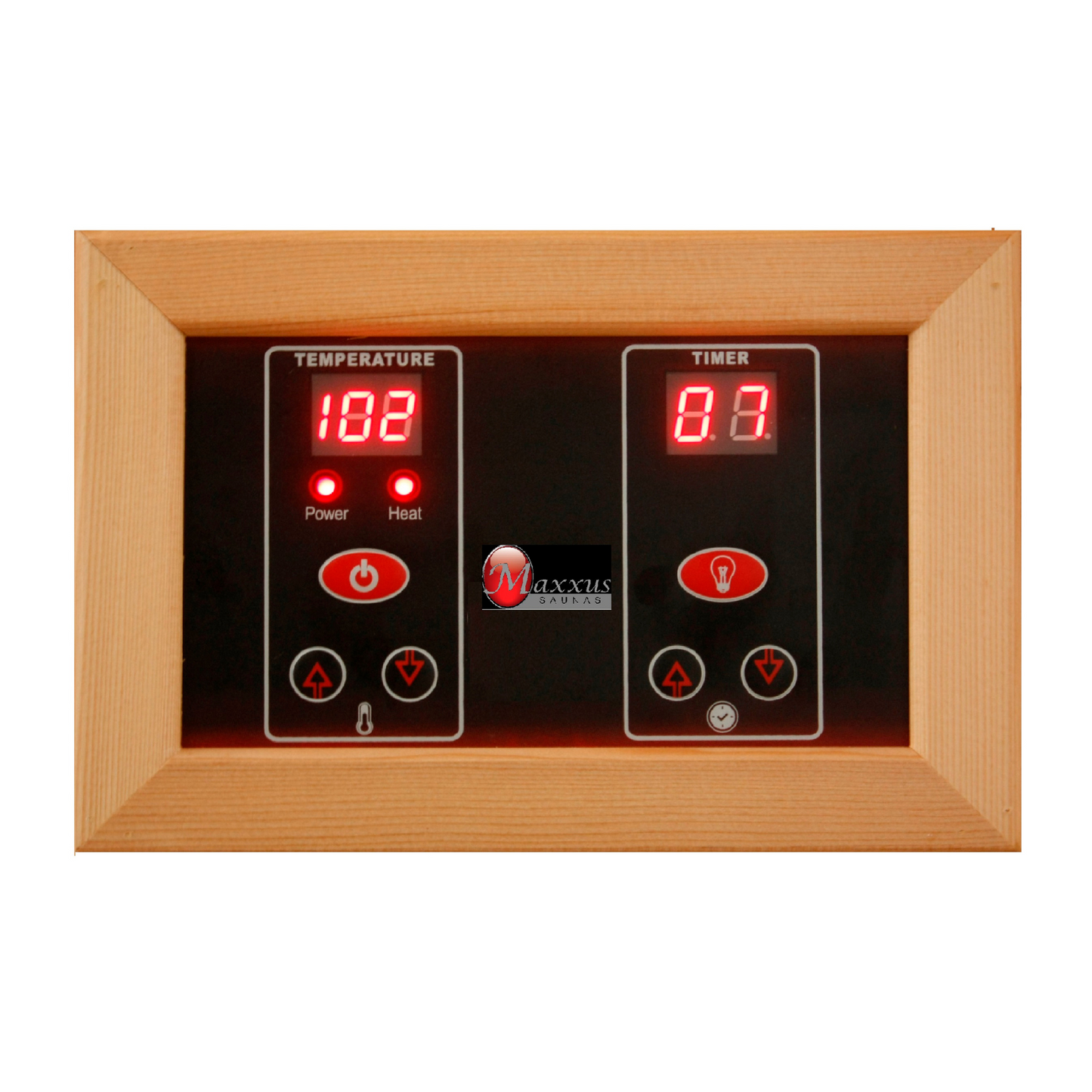 Maxxus 2-Person Low EMF FAR Infrared Sauna MX-K206-01