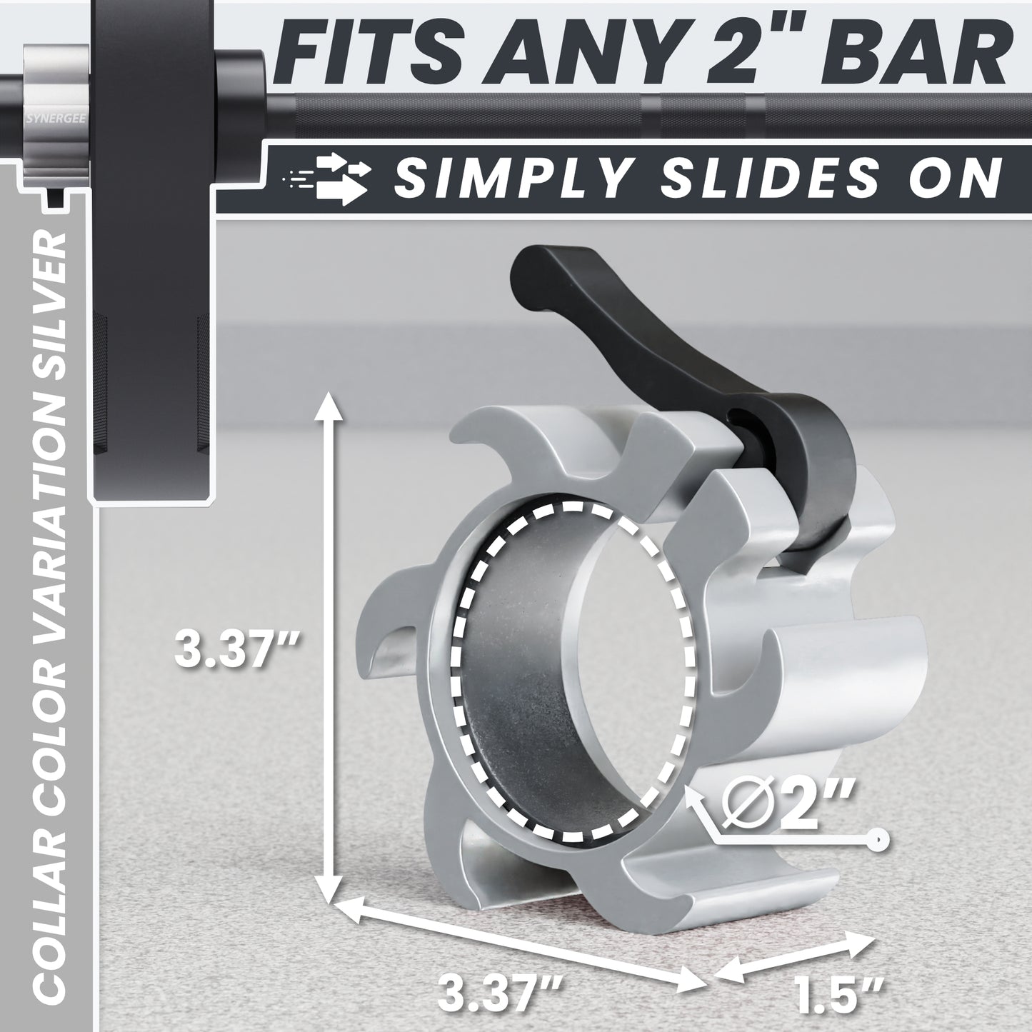 Synergee Aluminum Barbell Collars