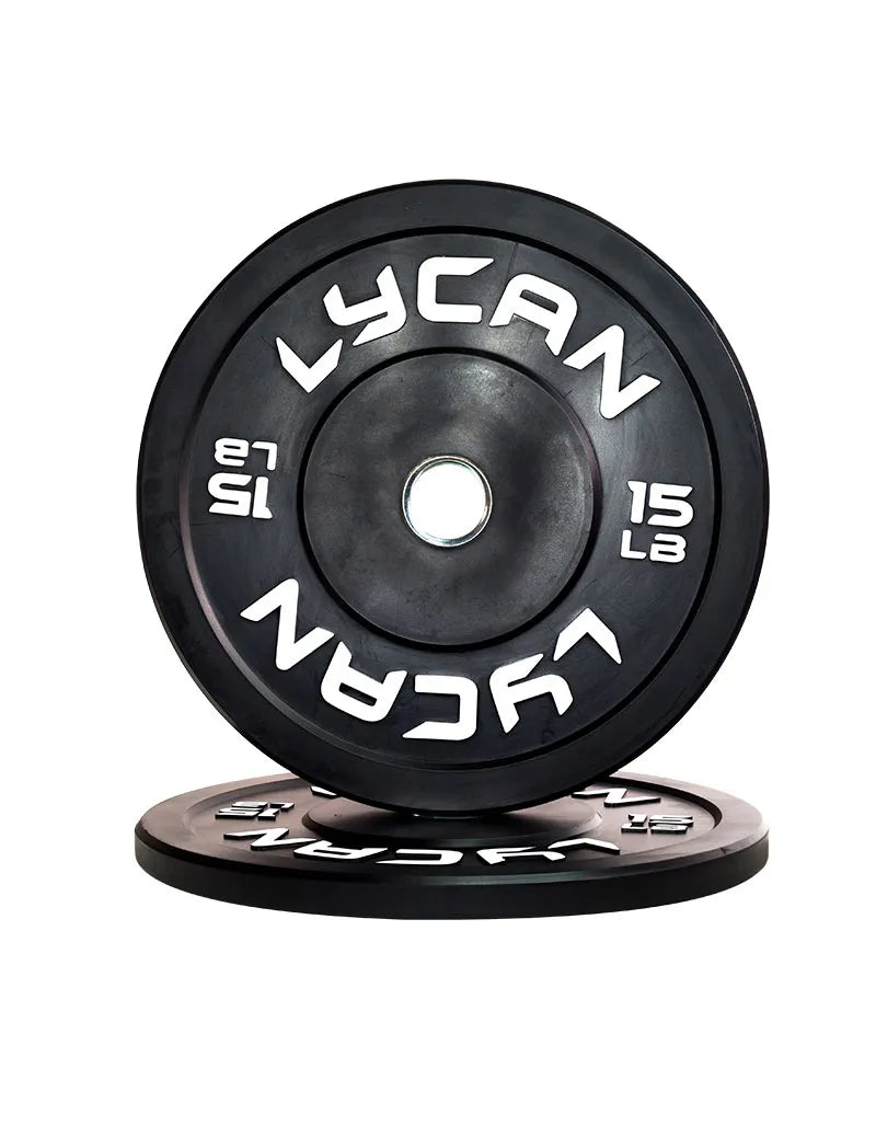 Lycan Black Rubber Bumper Plates