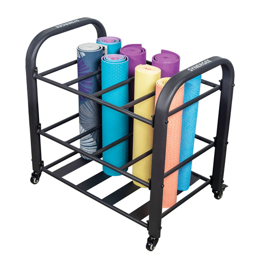 Synergee Yoga Mat Storage Roller Rack