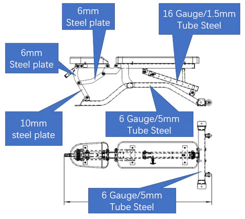 Fringe Sport Econ Adjustable Bench V2