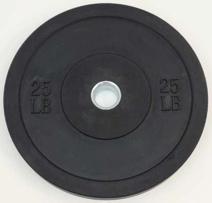 TDS Fitness 260 lb Rubber Bumper Plate Set – Black