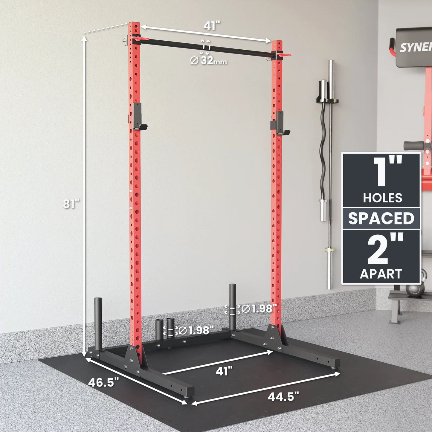 Synergee Squat Rack 2200 Series