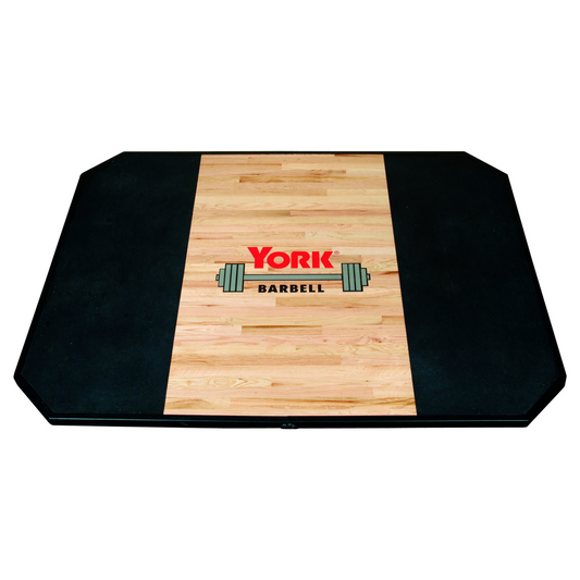 York Barbell Solid Red Oak Platform (Free Standing)