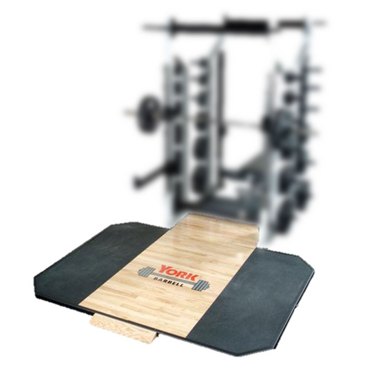 York Barbell Solid Red Oak Platforms (Use with Solid Red Oak Insets Only)