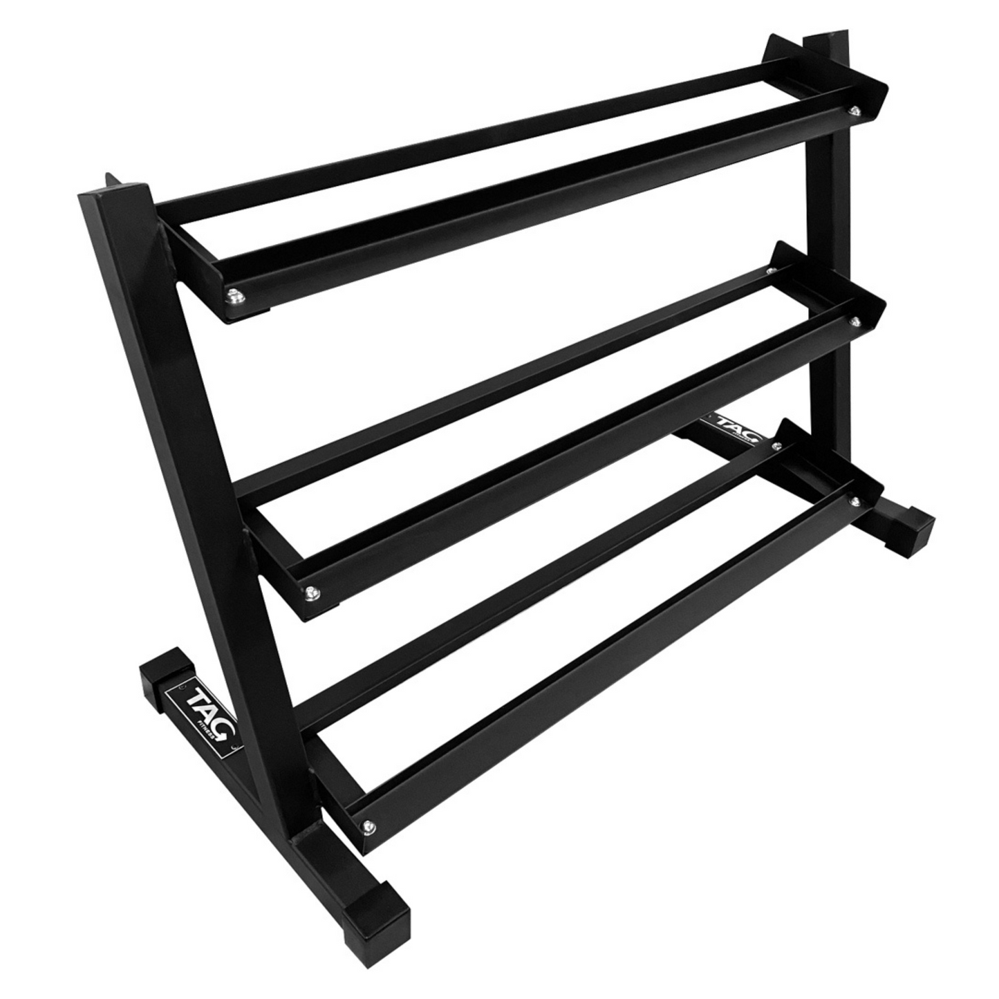 TAG Fitness Hex 3-Tier Tray Dumbbell Rack